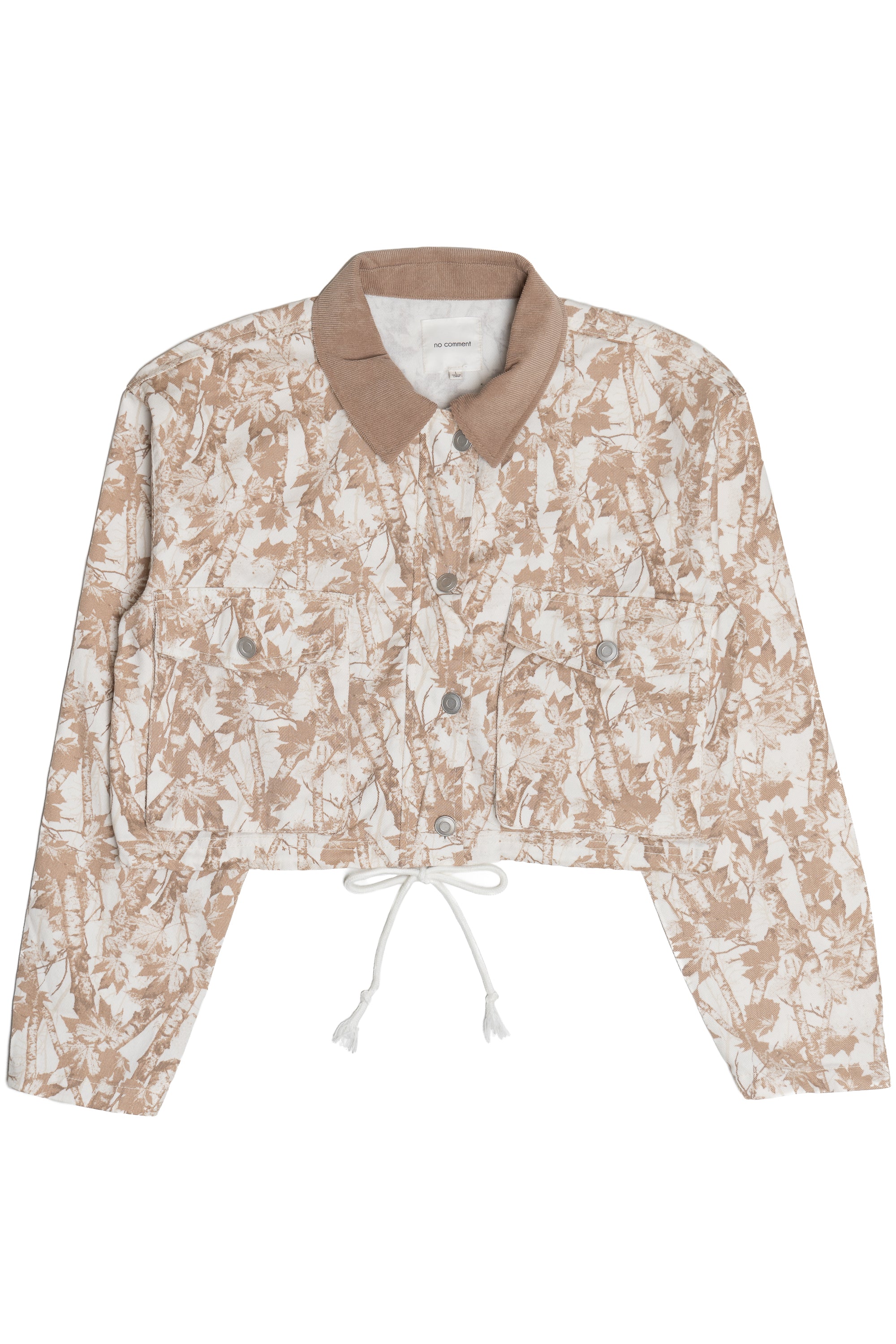 Camo Cropped Barn Jacket