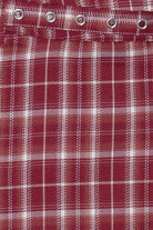 Plaid Belted Mini Skort