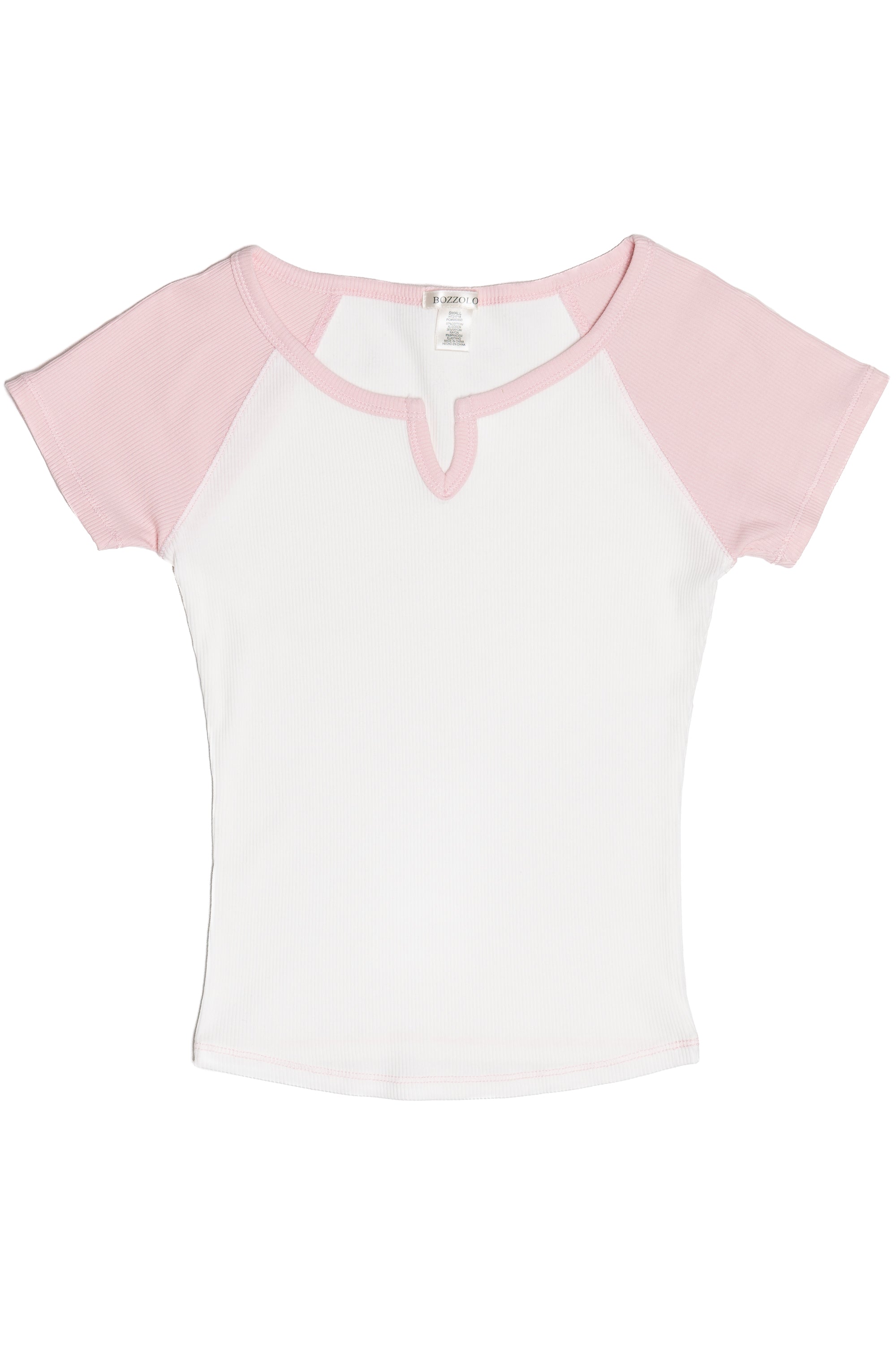 Cap Sleeve Baseball Tee