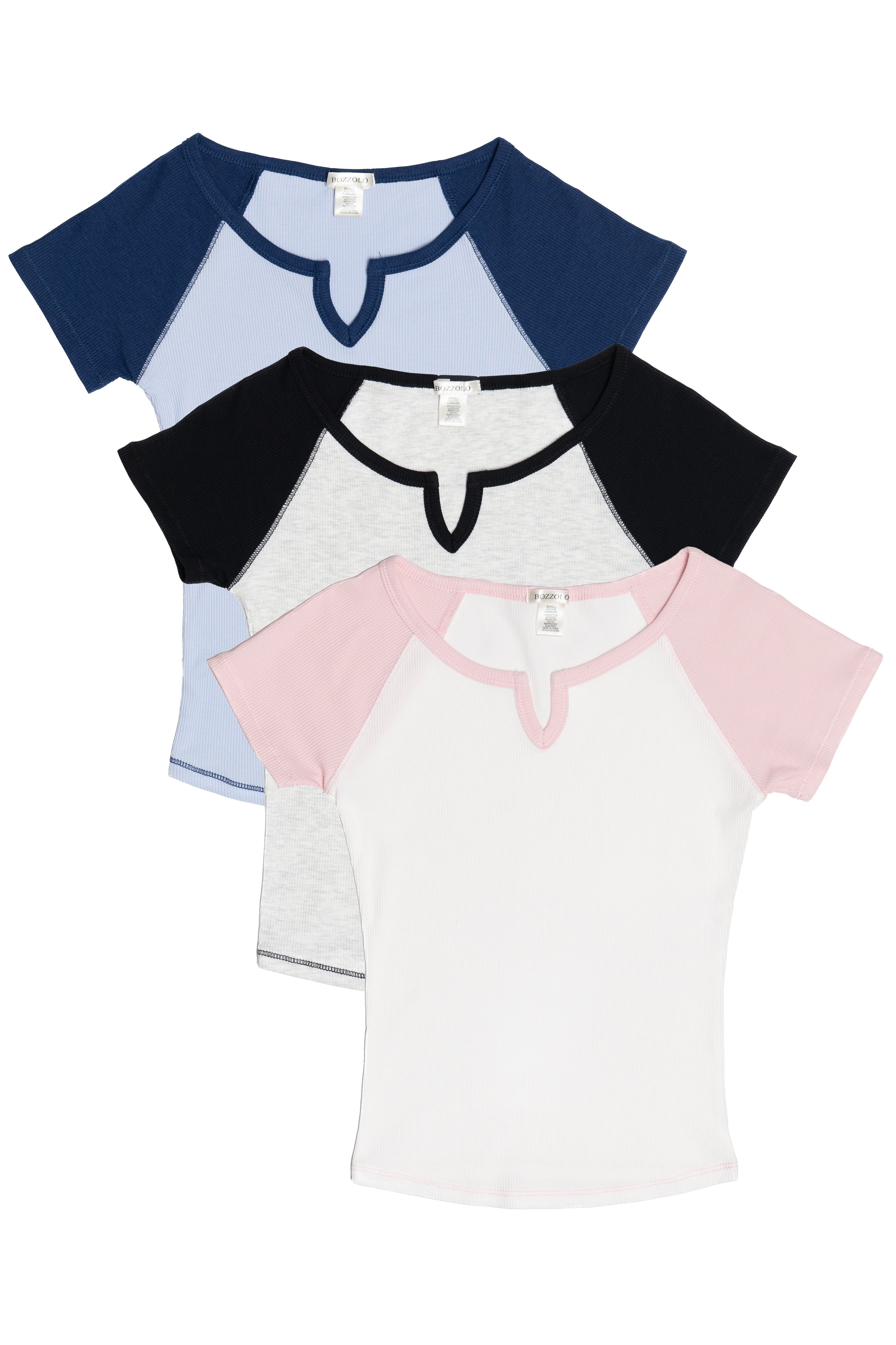 Cap Sleeve Baseball Tee