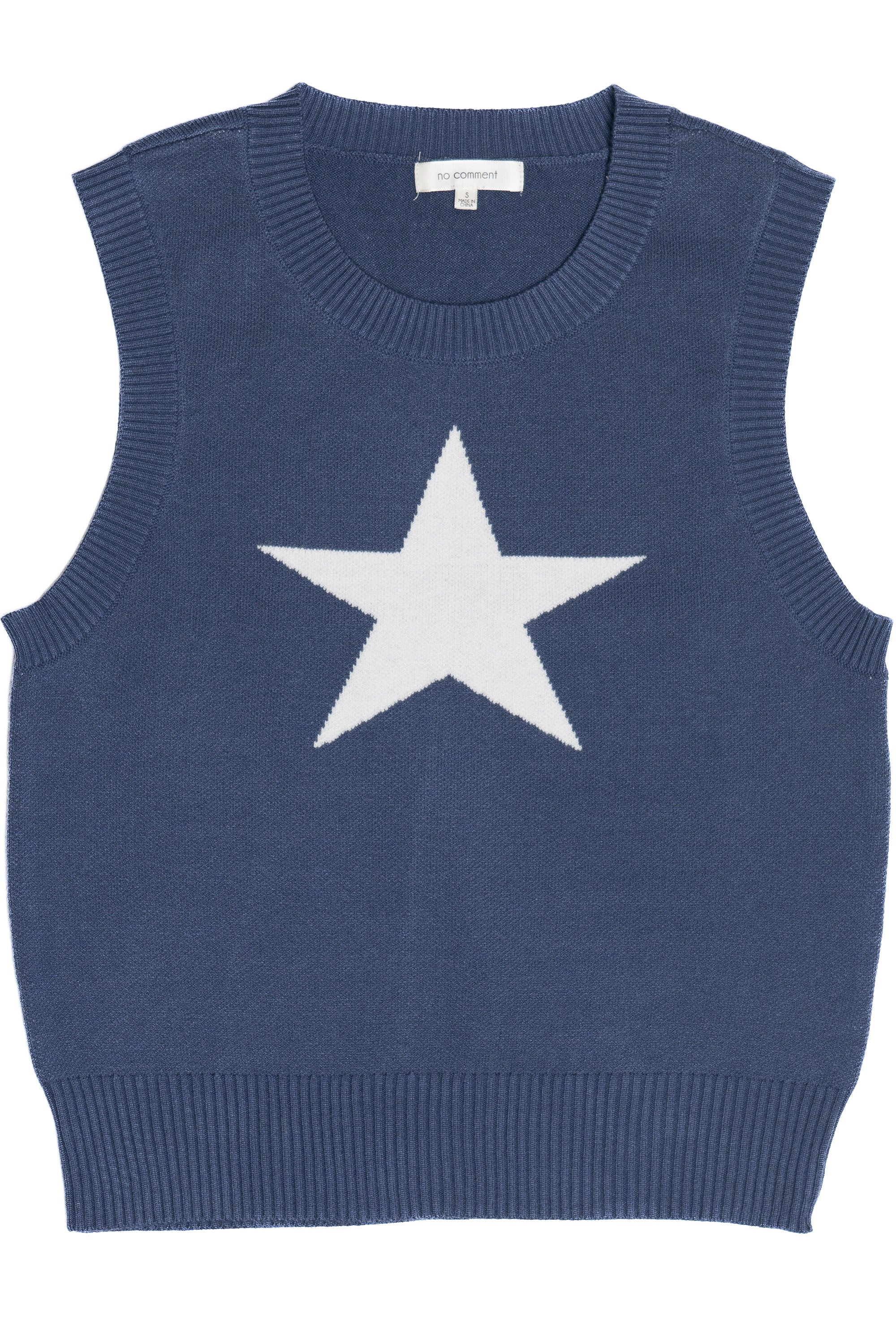 Graphic Sweater Vest