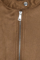 Suede Moto Jacket