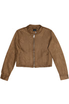 Suede Moto Jacket
