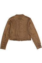 Suede Moto Jacket