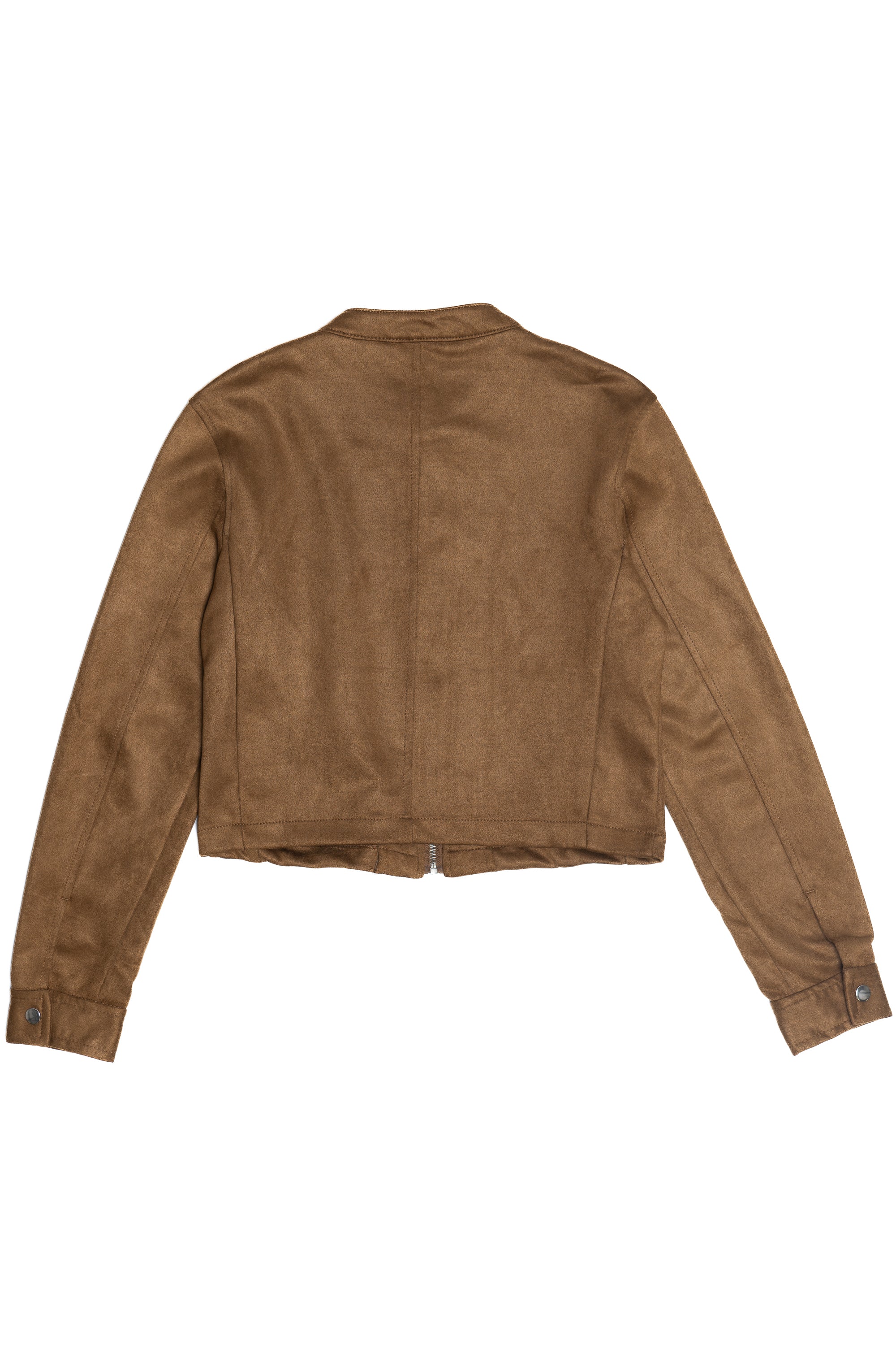 Suede Moto Jacket