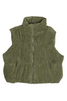Corduroy Puffer Vest