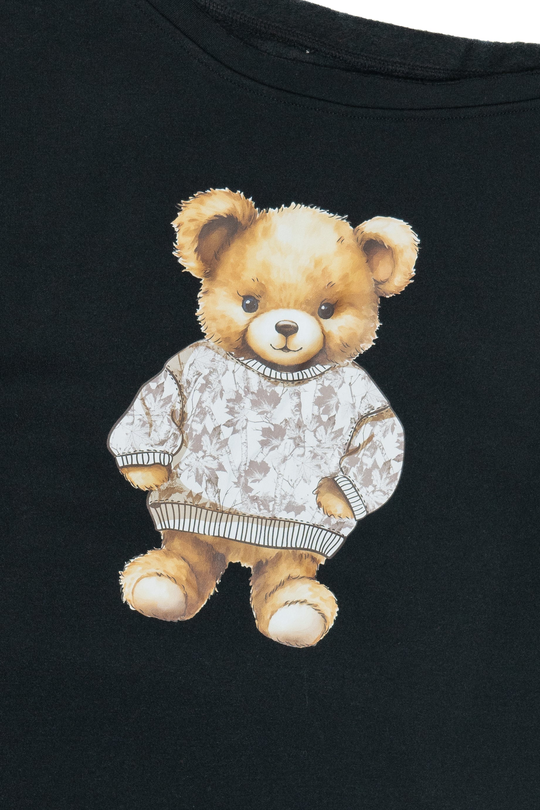 Woodland Bear Over The Shoulder Sweatshirt