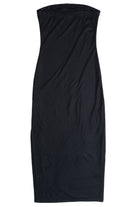 Rose Graphic Mesh Midi Tube Dress