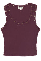 Studded Scoop Tank Top