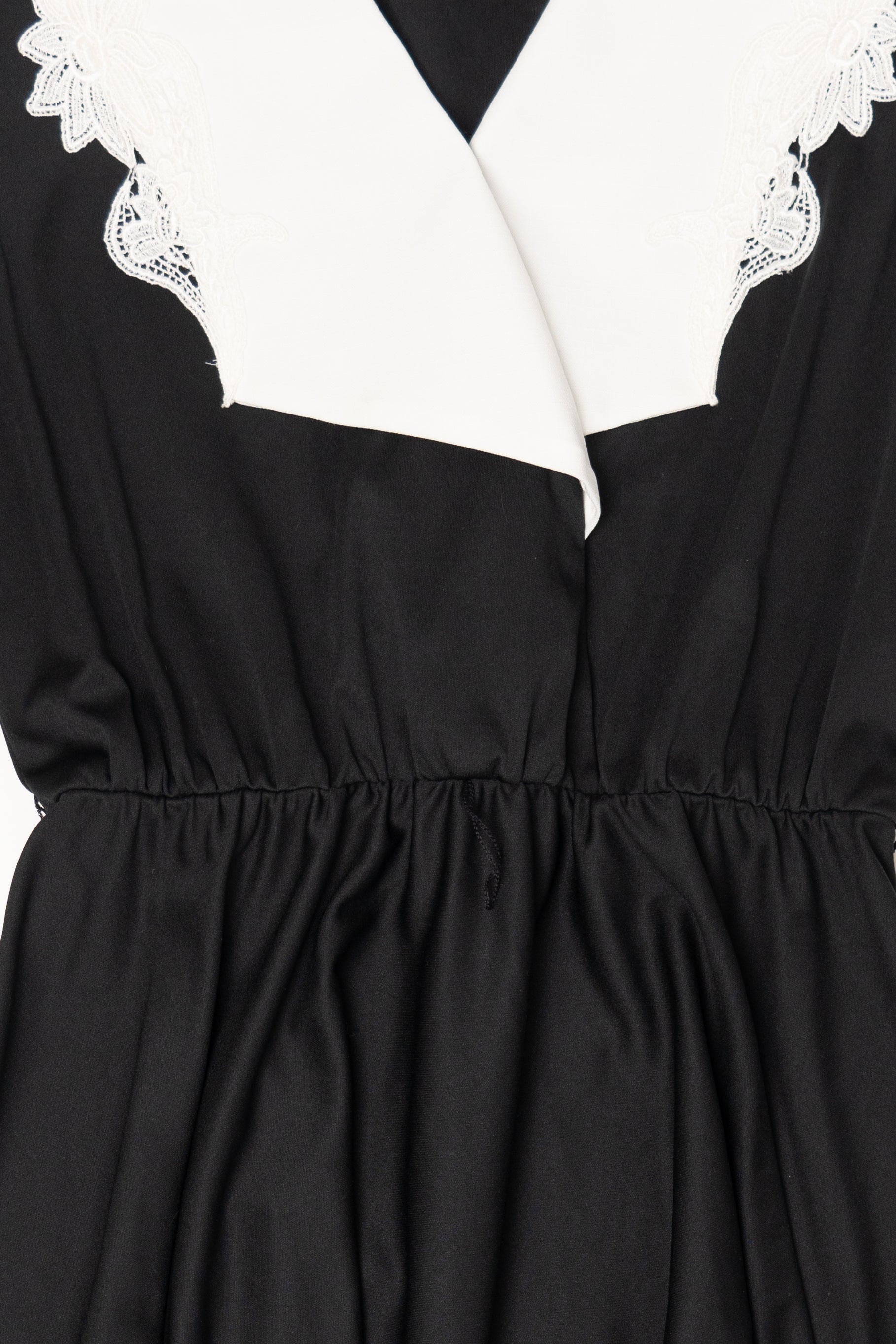 Vintage Whirlaway Frocks Midi Dress With Collar (1980s)