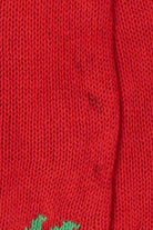 Vintage Red Lindsey Blake "Not Even A Mouse" Ugly Christmas Pullover (1990s)