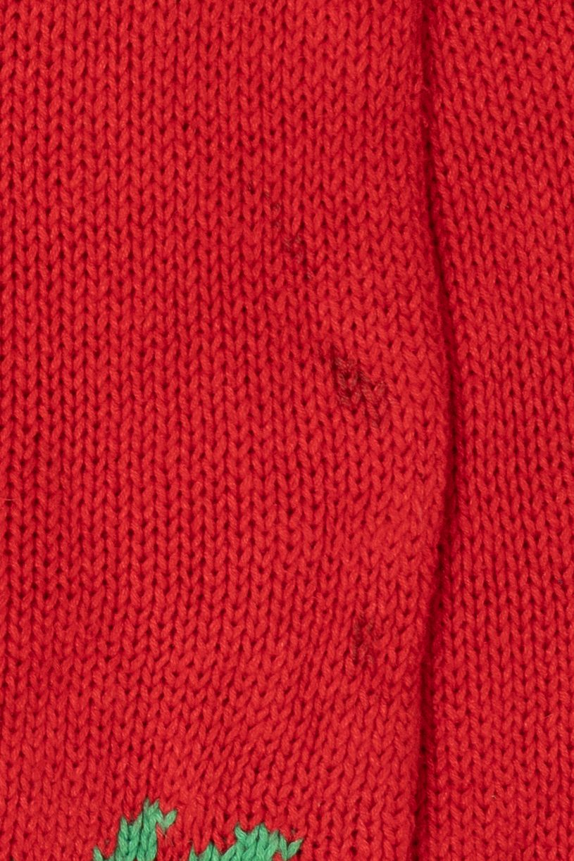 Vintage Red Lindsey Blake "Not Even A Mouse" Ugly Christmas Pullover (1990s)