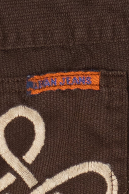 Vintage Dark Brown Corduroy Pants (1980s)