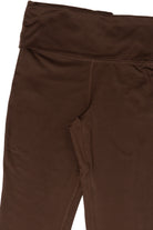 Foldover Fleece Lined Flare Leggings