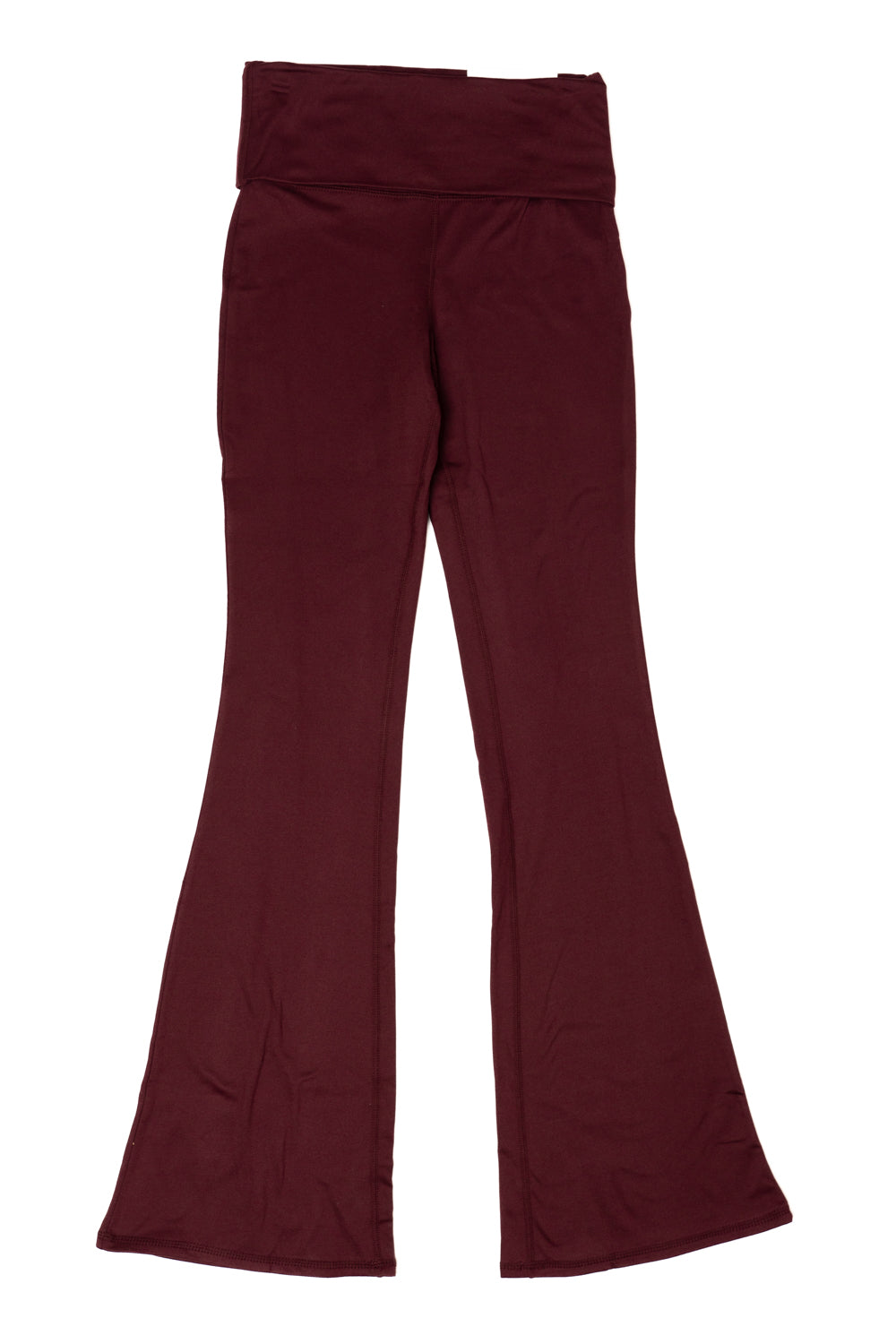 Foldover Fleece Lined Flare Leggings