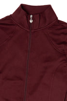 Two Way Zip Fleece Lined Top