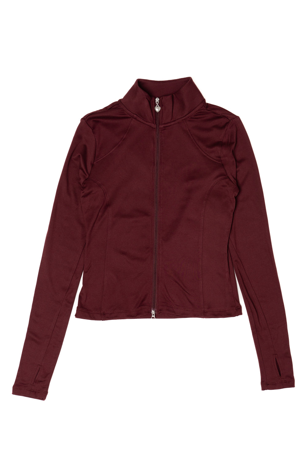 Two Way Zip Fleece Lined Top