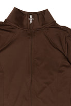Two Way Zip Fleece Lined Top