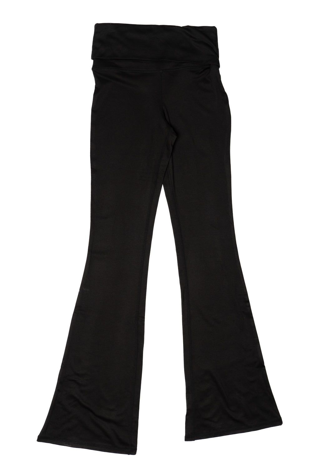 Foldover Fleece Lined Flare Leggings