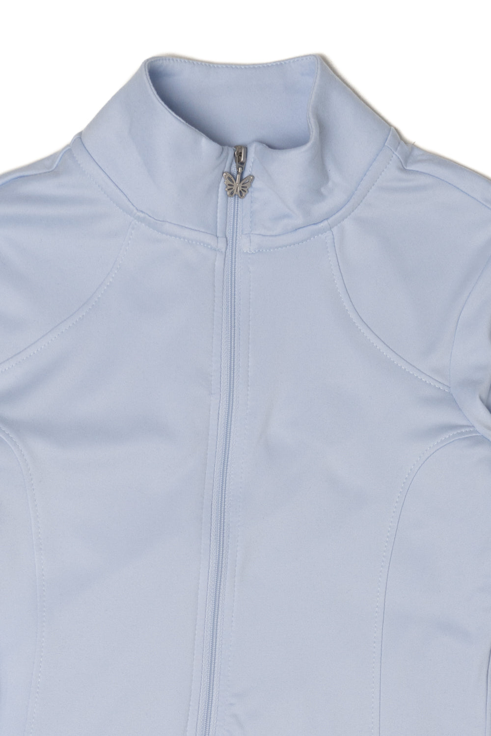 Two Way Zip Fleece Lined Top