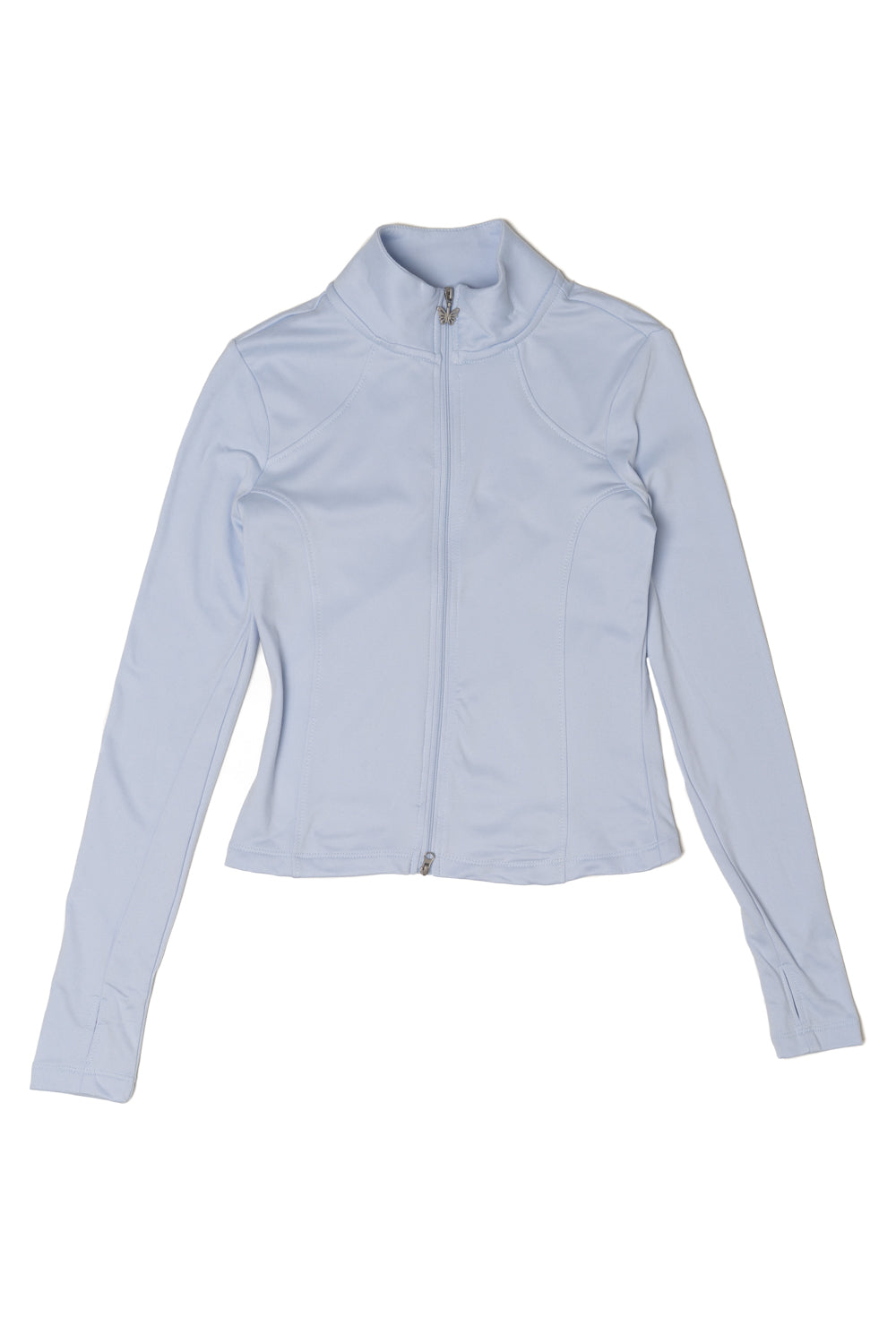 Two Way Zip Fleece Lined Top