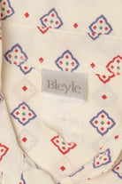 Vintage Bleyle Geometric Pattern Button Up Shirt (1980s)