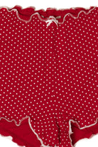 Pin Dot Marrow Edge Mini Shorts