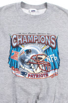 Vintage Patriots Eastern Division Champions Sweatshirt (2001)