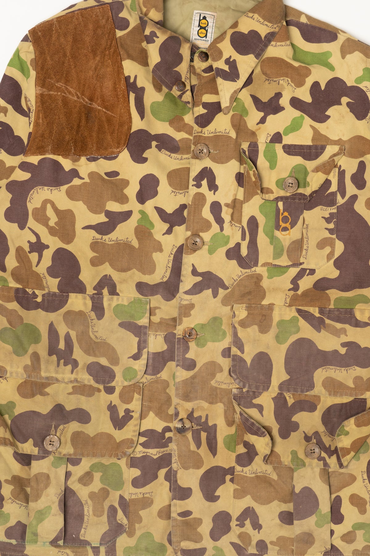Vintage Bob Allen Sportswear Camouflage Hunting Jacket (1970s)