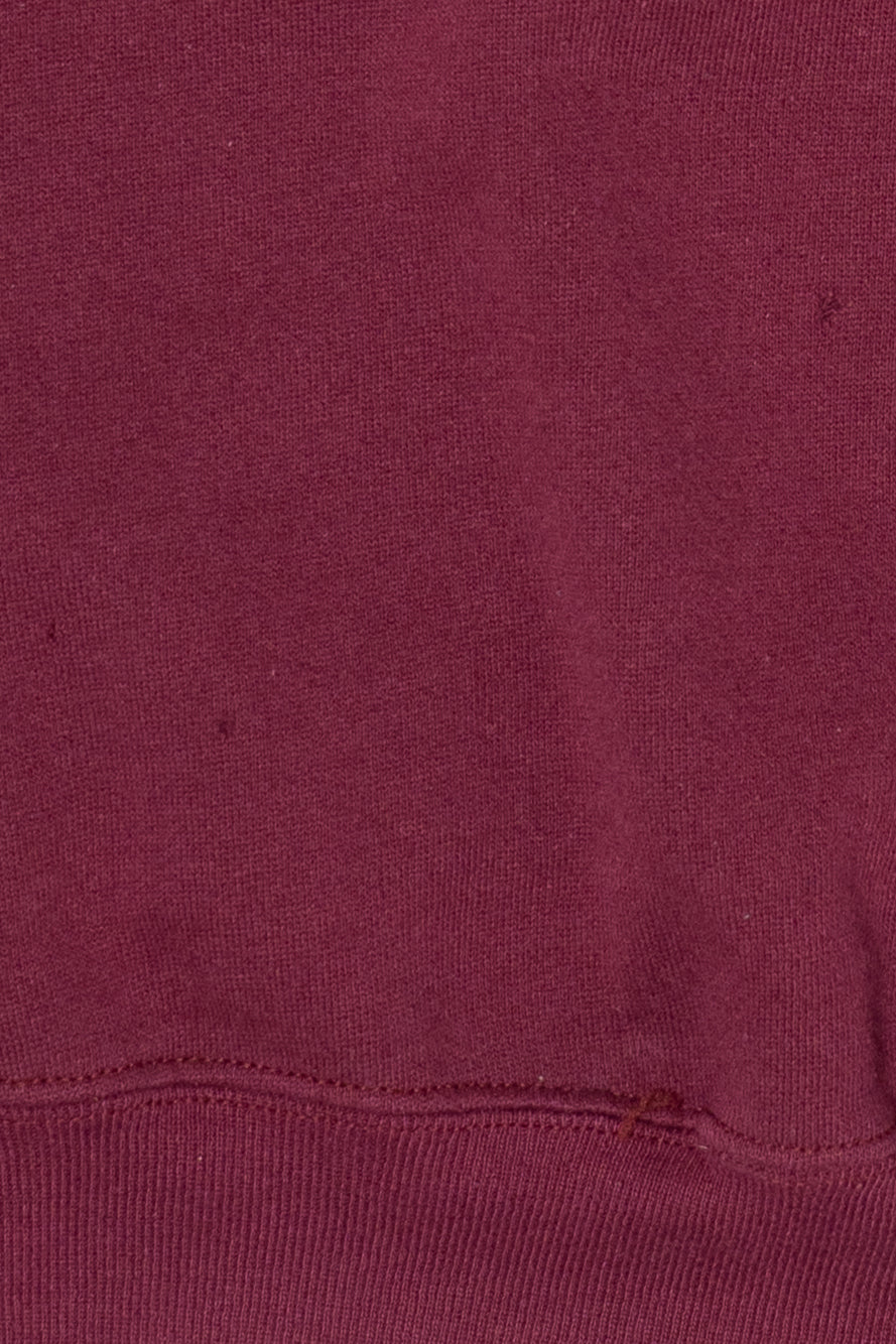Vintage Burgundy Joy N J.C Raglan Sweatshirt (1980s)