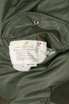 Vintage Reversible Rothco  Ultra Force Military Patches Bomber Jacket (1990s)
