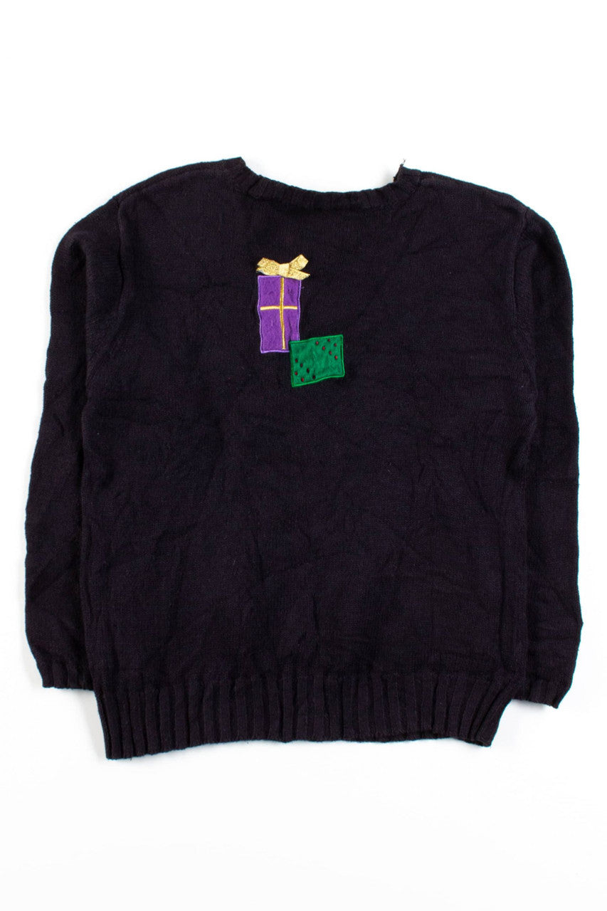 Black Ugly Christmas Pullover 56467