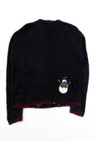 Black Ugly Christmas Cardigan 56477