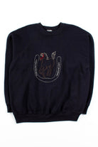 Vintage Stitched Horseshoe Sweatshirt