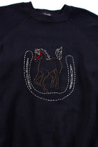 Vintage Stitched Horseshoe Sweatshirt