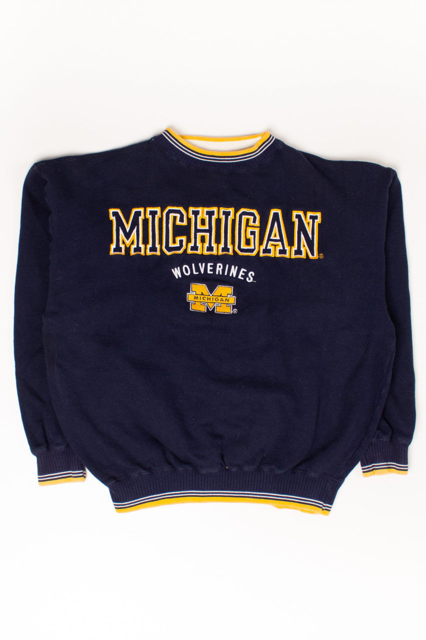 Vintage Michigan Wolverines Sweatshirt (1990s) 3