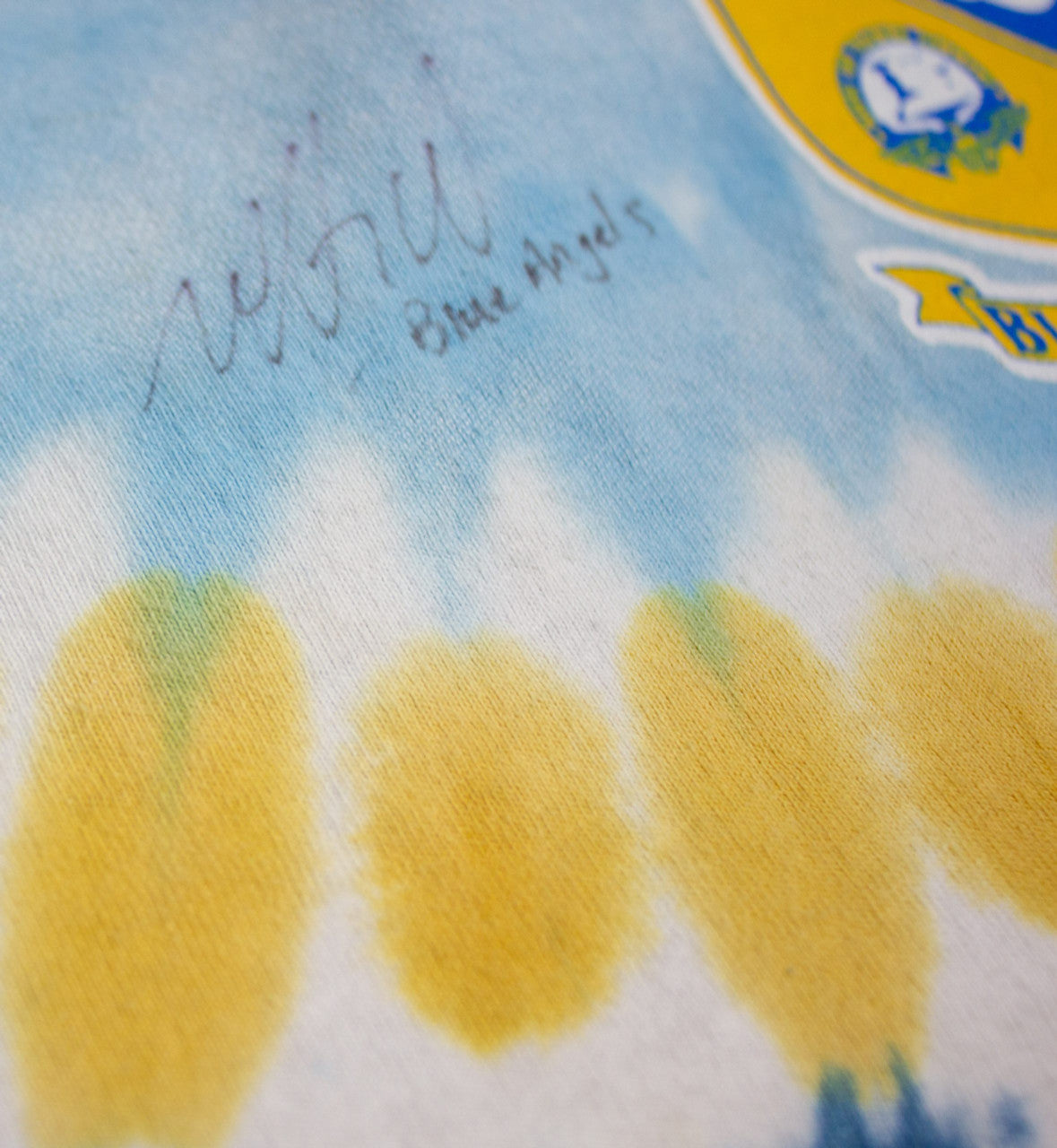 Autographed Blue Angels Tie-Dye T-Shirt (2000s)
