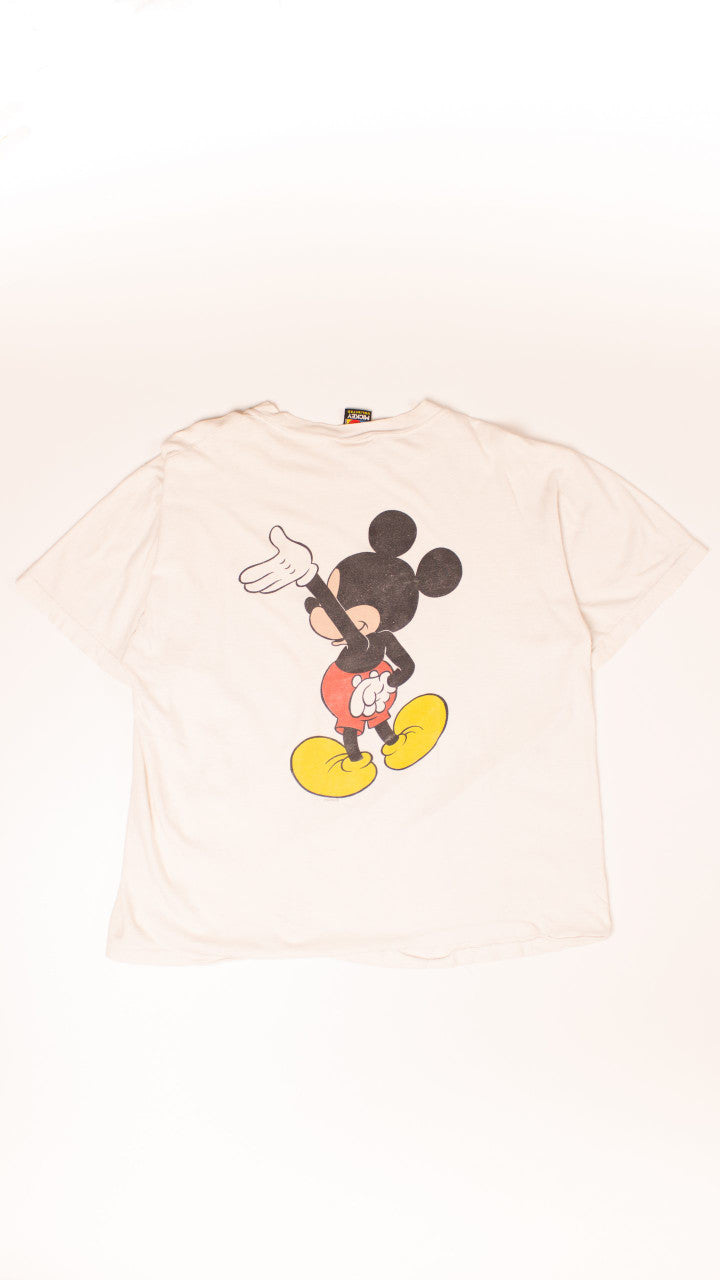 Vintage Disney Mickey Mouse Double Sided T-Shirt (1990s)
