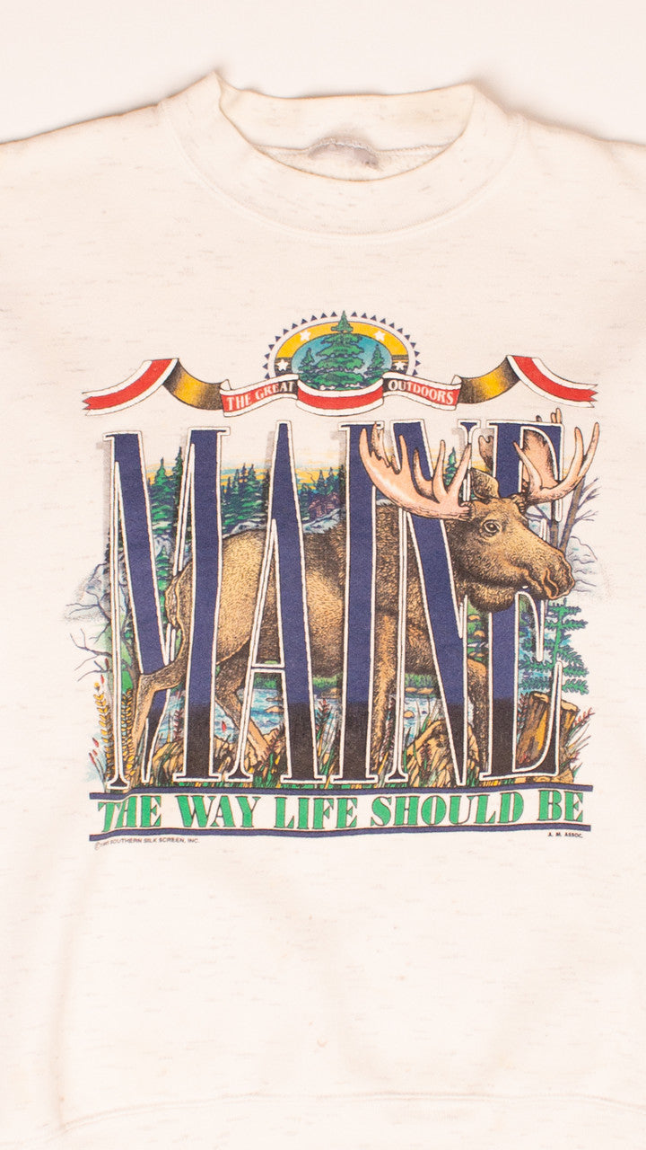 Vintage Maine Outdoors Sweatshirt (1990s)
