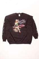 Vintage Harley Davidson Holiday Sweatshirt (1990s)
