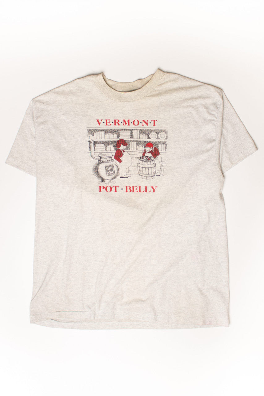 Vintage Vermont Pot-belly T-Shirt (1980s)