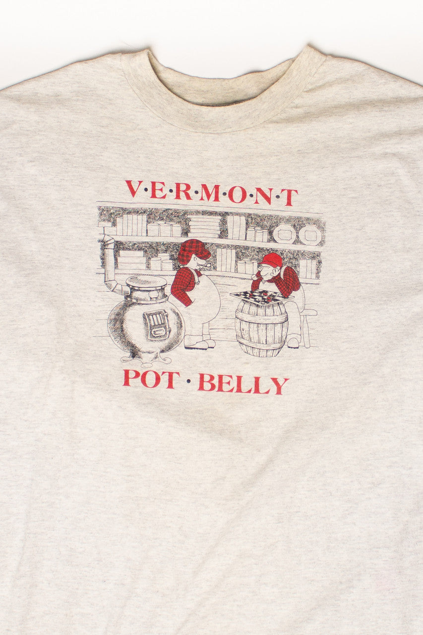 Vintage Vermont Pot-belly T-Shirt (1980s)