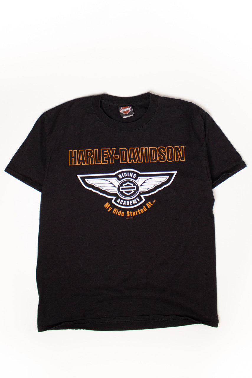 Harley Davidson Riding Academy T-Shirt (2010s)