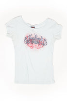 Vintage Harley Davidson Bedazzled Baby T-Shirt (2000s)