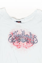 Vintage Harley Davidson Bedazzled Baby T-Shirt (2000s)