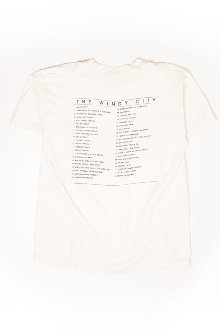 Vintage Chicago Illinois T-Shirt (1990s)