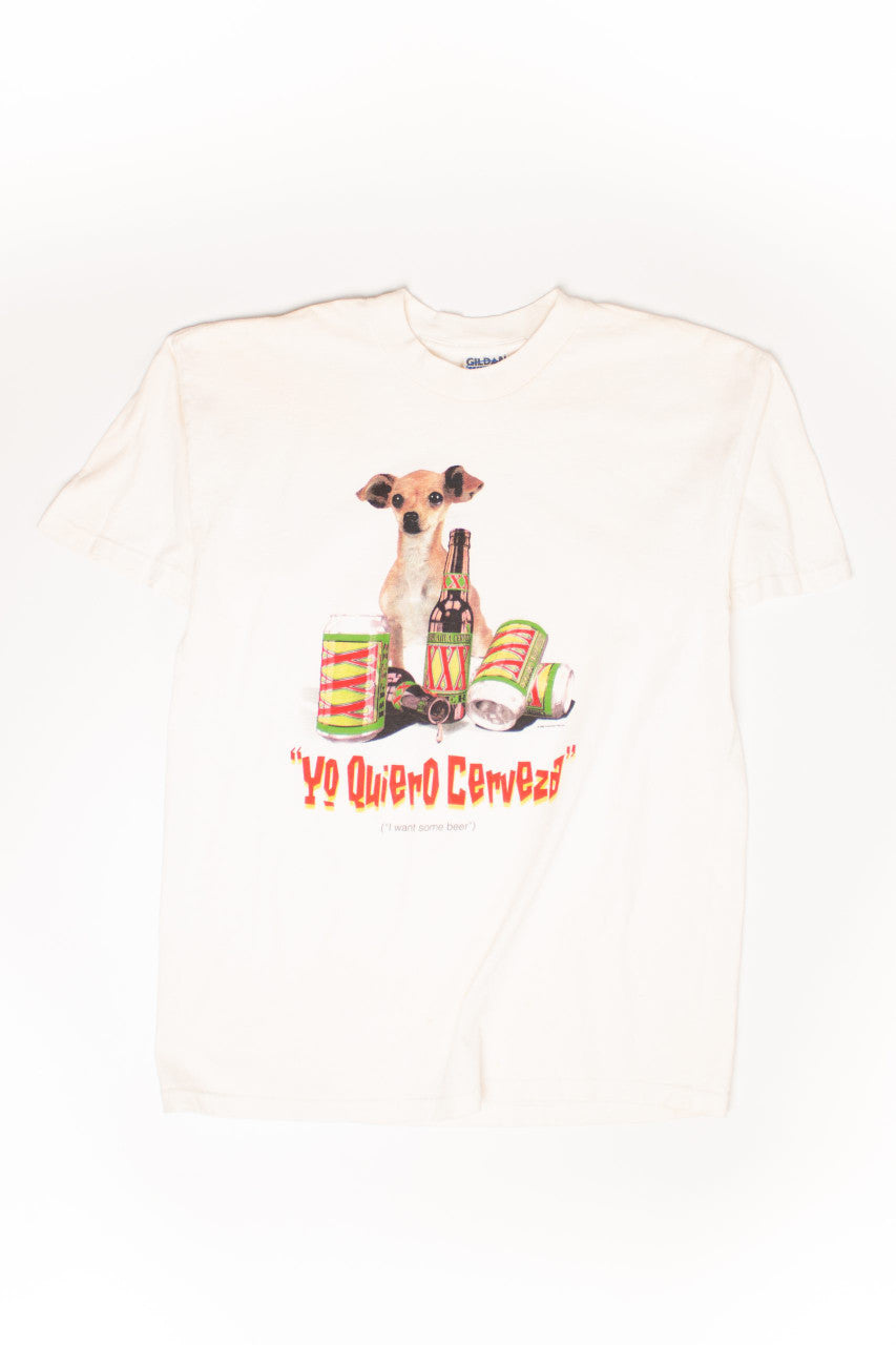 Vintage Taco Bell Dog Gildan T-Shirt (1998)