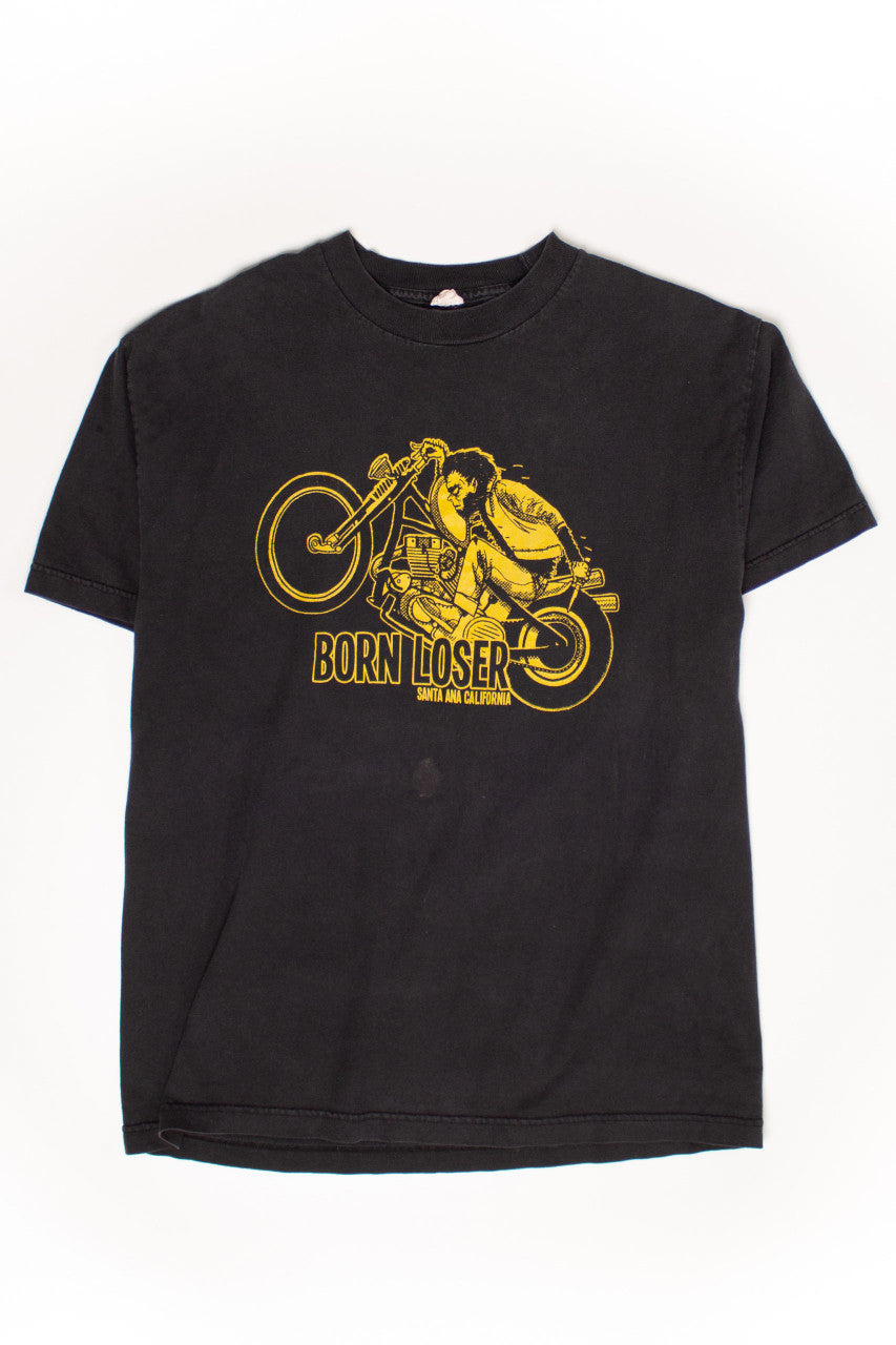 Vintage Born Loser Biker T-Shirt (2000s)