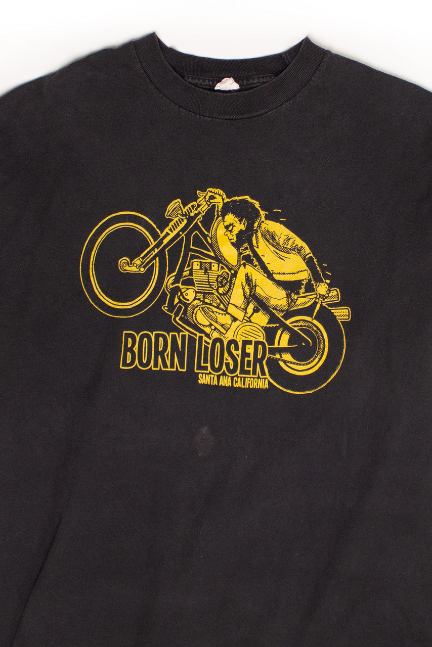 Vintage Born Loser Biker T-Shirt (2000s)