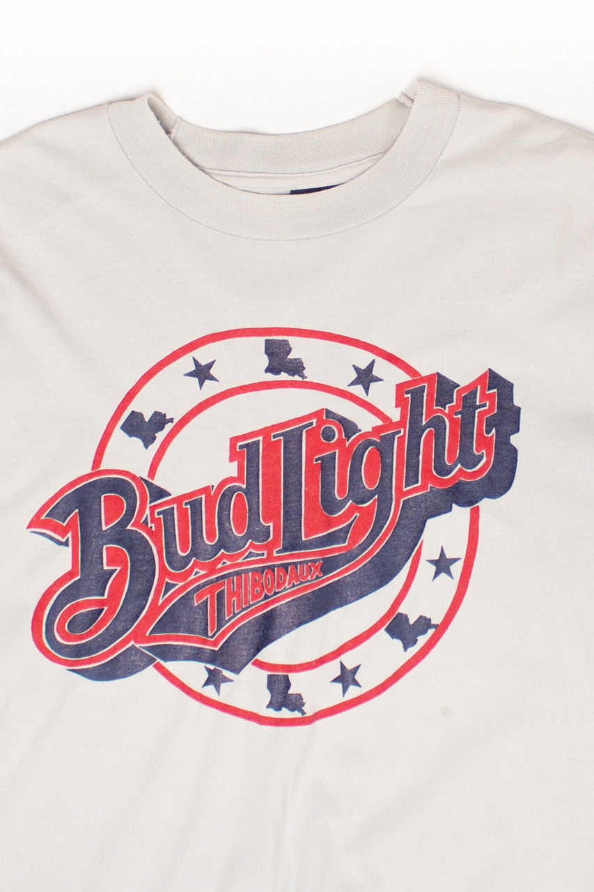 Vintage Bud Light Screen Stars T-Shirt